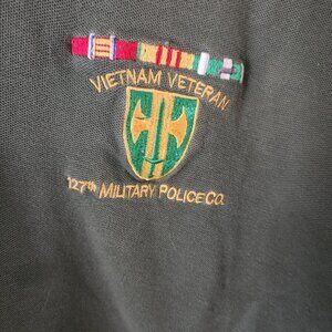 Vietnam Veteran 127th Military Police Polo Shirt - Size 2XL